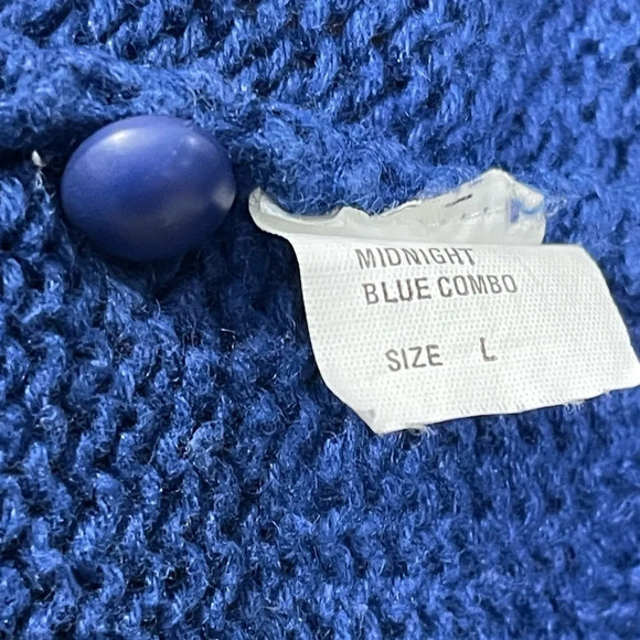 Wellington Long Sleeve Mandala Boho Embroidered Floral Hand Knit Women's Sweater - Picture 6 of 8